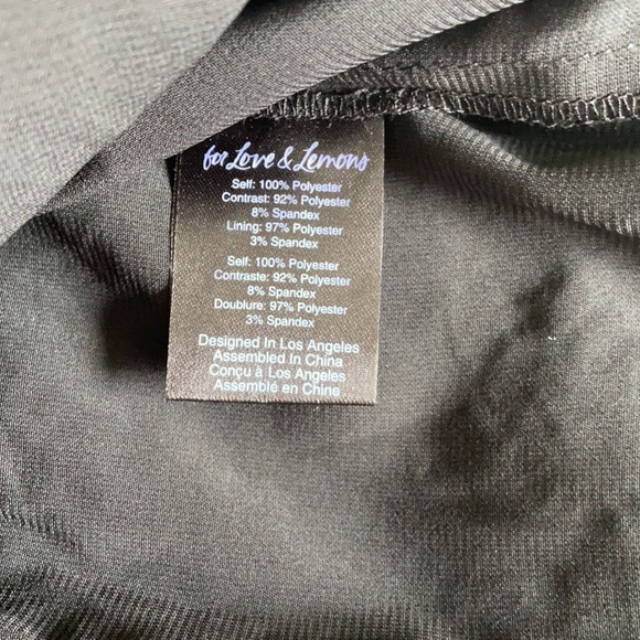 🌿|NWT|For Love & Lemons Azalea Lace Minidress - Picture 8 of 9